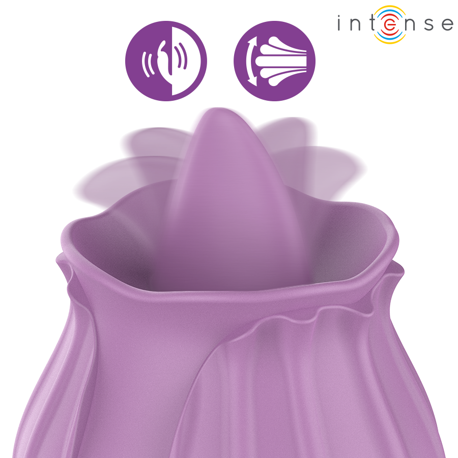 Intense - Azalea Fleur Stimulant Clit 10 Vibrations Violet