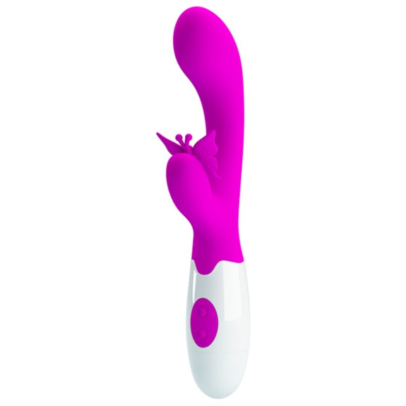 Pretty Love - Vibrateur Lapin Violet 30 Fonctions Baiser Papillon