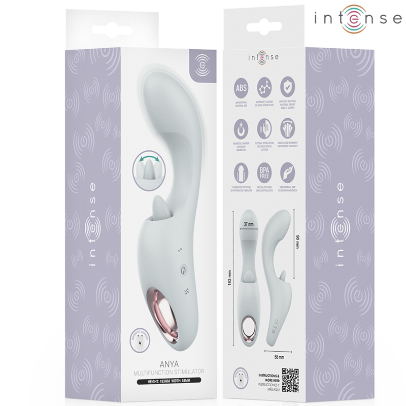Intense - Anya Stimulateur de Vibrations et de Mouvements Multifonctionnel