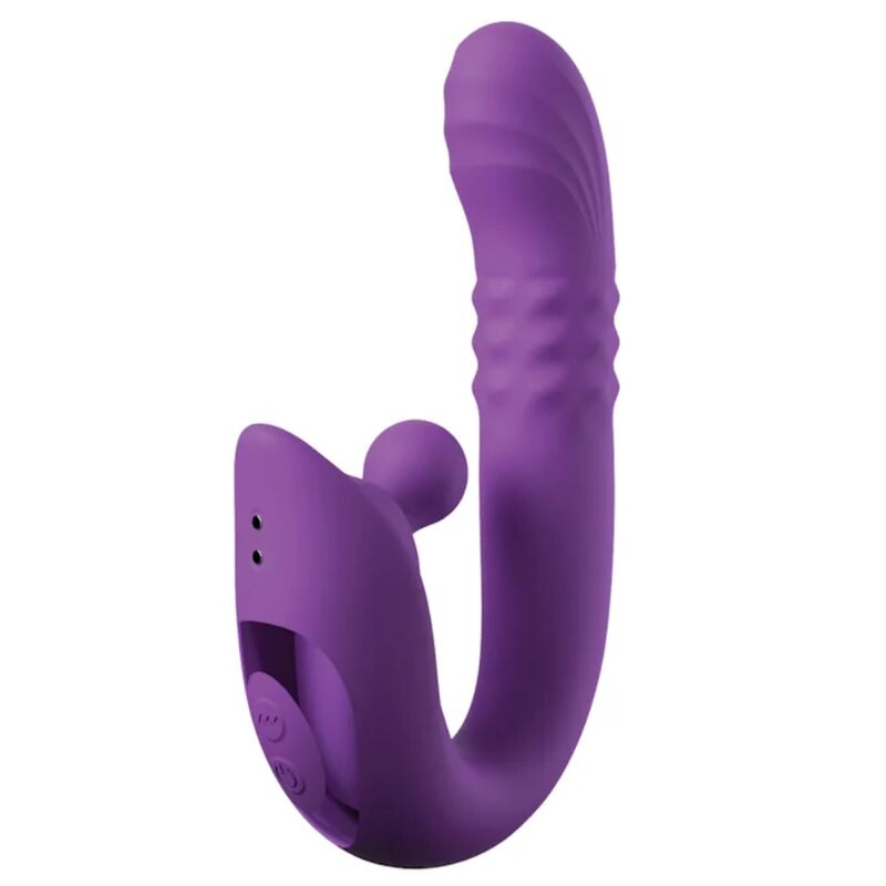 Fantasy For Her - Harmoni Pro Vibromasseur Lapin Violet pour Point G et Clitorial