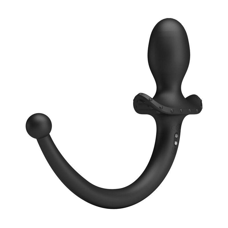 Pretty Love - Vibrateur Anal et Périnéum Noir Contrôlé par Application Anthony