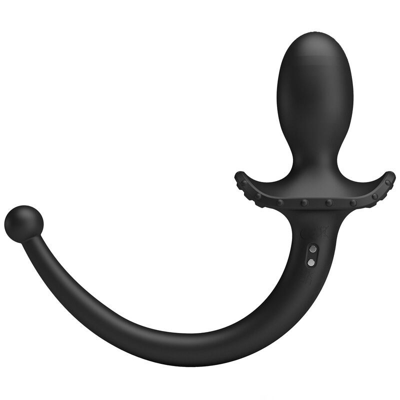 Pretty Love - Vibrateur Anal et Périnéum Noir Contrôlé par Application Anthony
