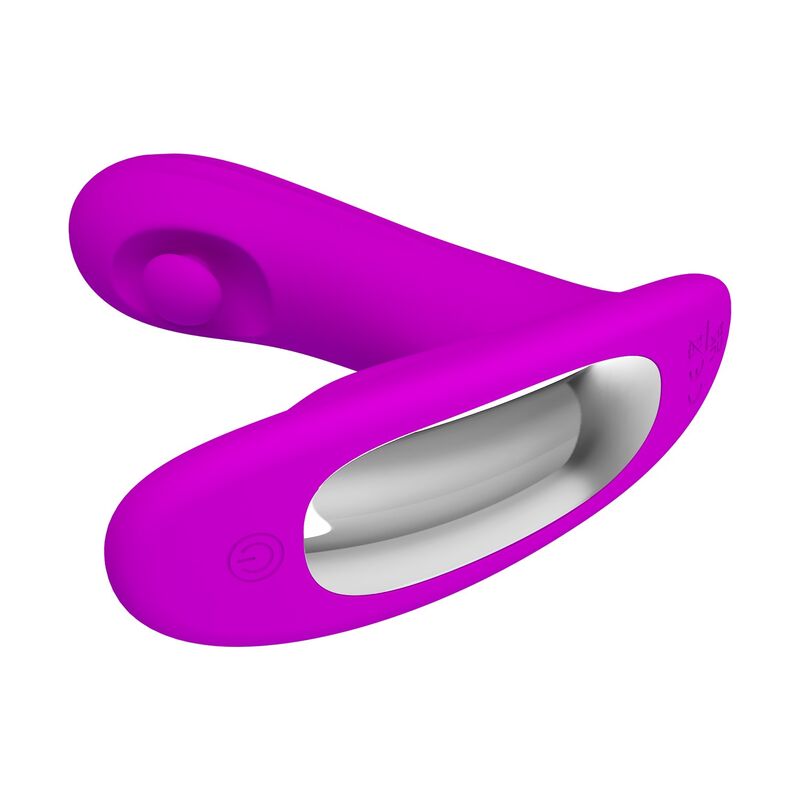 Pretty Love - Bauer Masseur de Prostate Rechargeable 12 Modes Violet