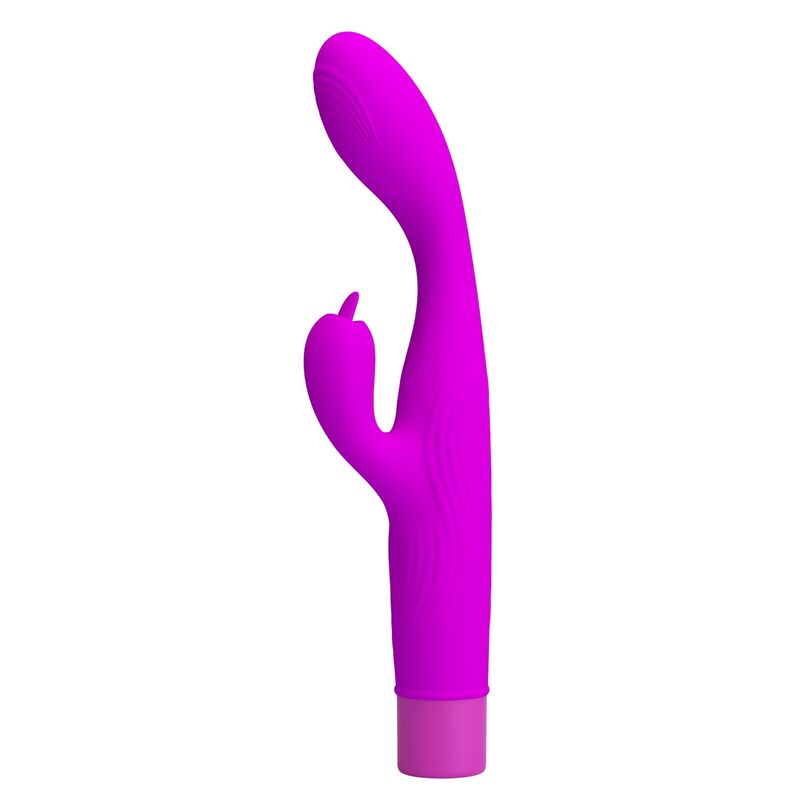 Pretty Love - Jene Vibrateur à Double Stimulation Point G et Clitorial Violet