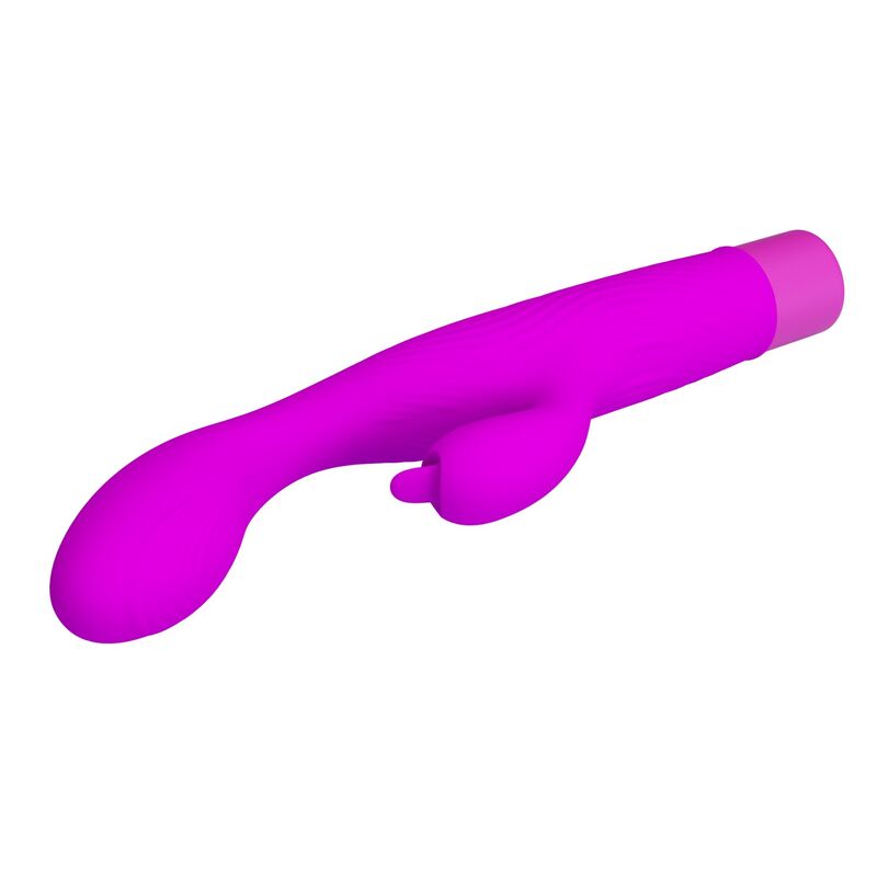 Pretty Love - Jene Vibrateur à Double Stimulation Point G et Clitorial Violet