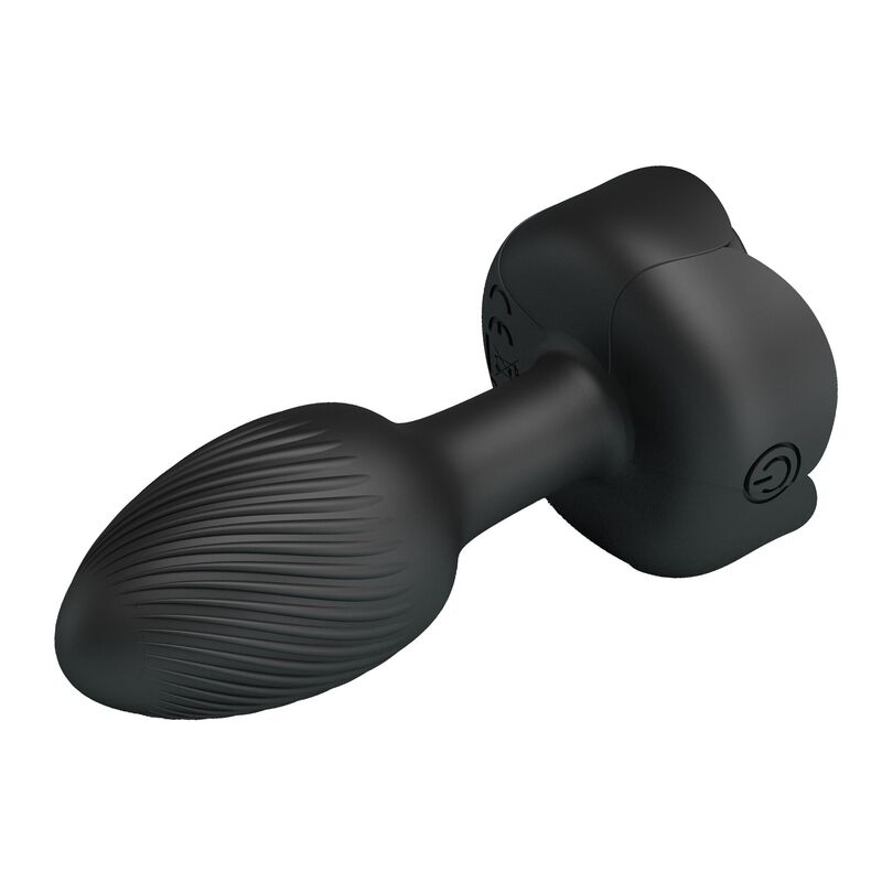 Pretty Love - Plug Anal Vibrant Rechargeable 10 Modes Noir