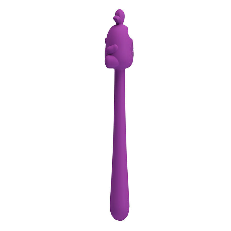 Pretty Love - Bâton Vibrant Flexible Lapin Mignon Rechargeable Usb Violet