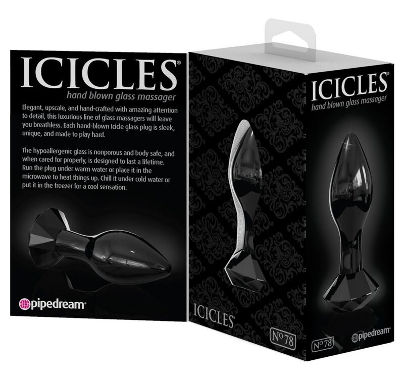 Icicles - N. 78 Plug Anal en Verre