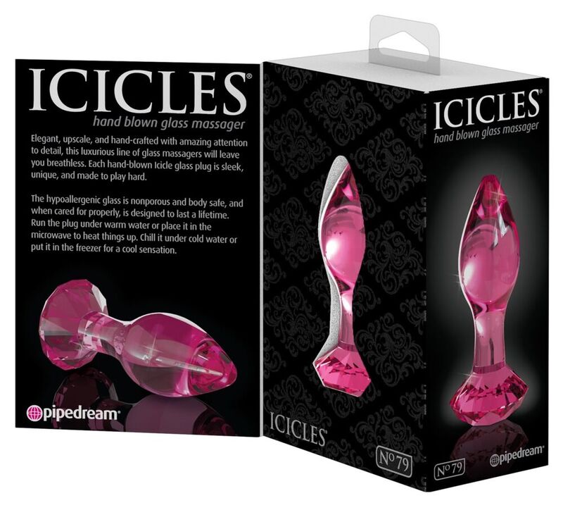 Icicles - N. 79 Plug Anal en Verre