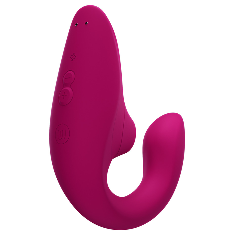 Womanizer - Vibrateur Stimulateur Blend Rabbit Rose Vibrant