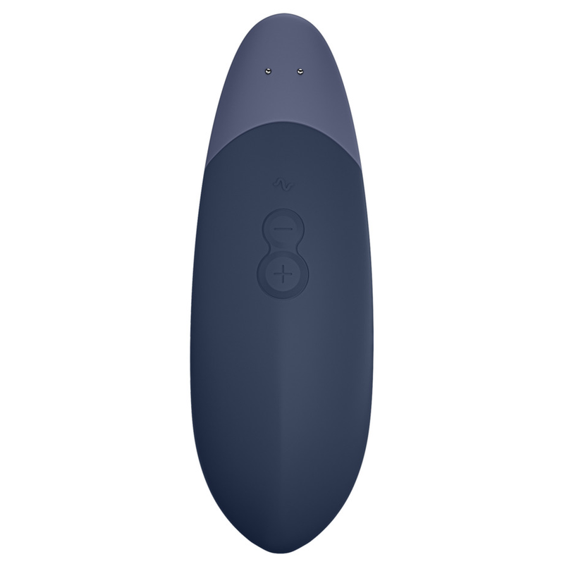 Womanizer - Vibe Lay-on Vibrateur Silencieux Bleu Foncé