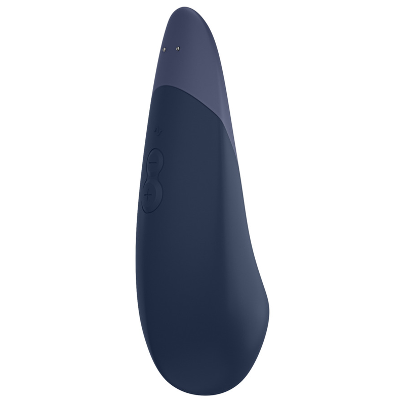 Womanizer - Vibe Lay-on Vibrateur Silencieux Bleu Foncé