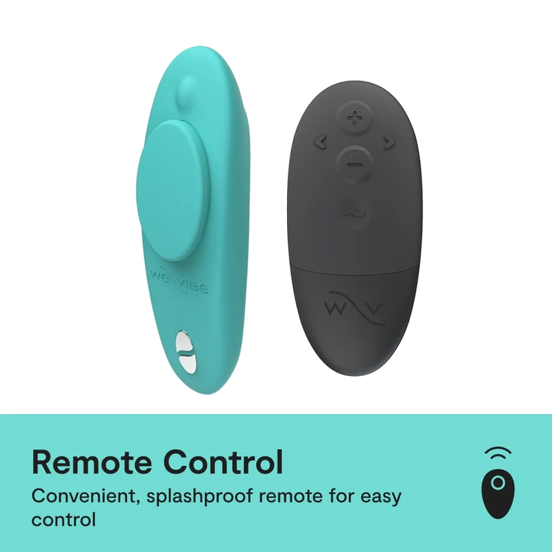 We-vibe - Moxie+ Vibrateur de Culotte à Clip Magnétique Aqua