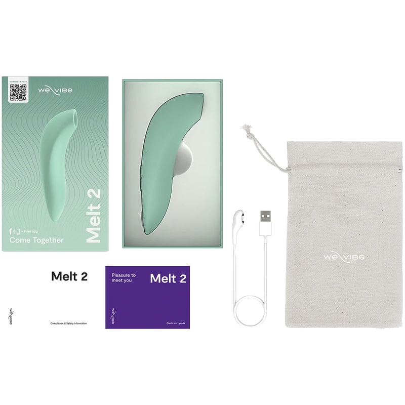 We-vibe - Melt 2 Stimulateur Clitorial à Impulsions D'Air Sage