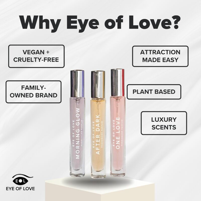 Eye Of Love - Parfum Eol Phr 10 Ml SET/3 - Morning Glow, One Love, After Dark