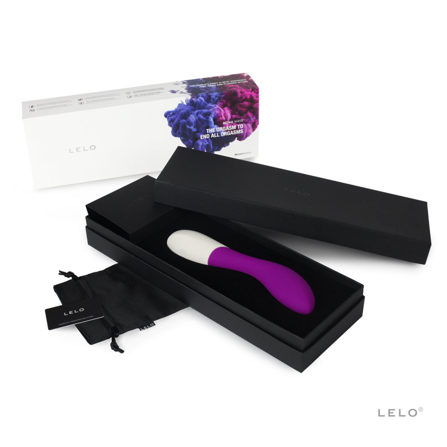 Lelo - Vibrateur Mona Wave Rose Profond