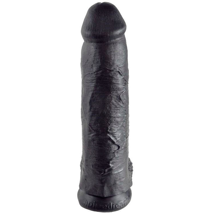 King Cock - Gode Noir avec Boules 30.48 Cm