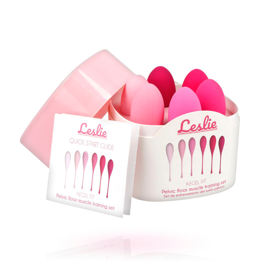 Leslie - Kegel Fit Ensemble D'Entraînement Musculaire Pelvien 6 Pcs
