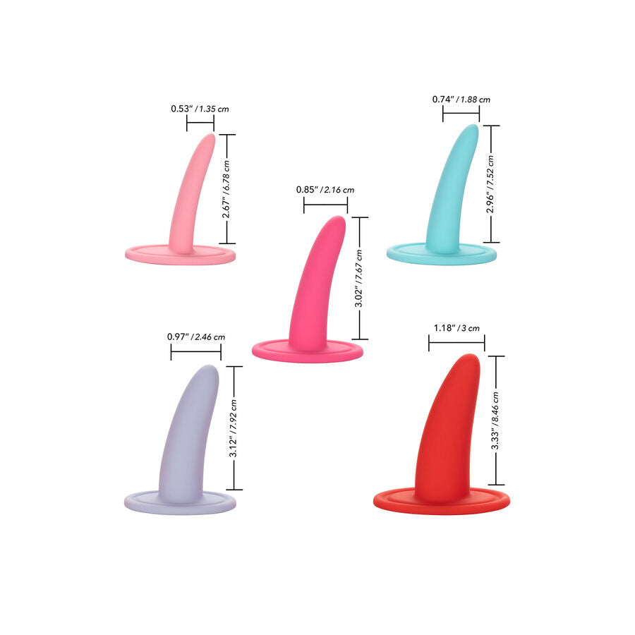 Calexotics - Ensemble de Dilatateurs Portables 5PC