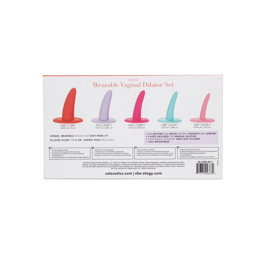 Calexotics - Ensemble de Dilatateurs Portables 5PC