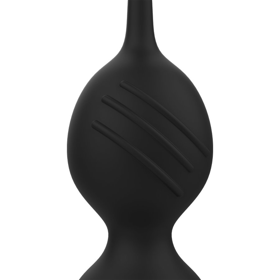 Rithual - Balles de Kegel Vibrantes Rechargeables Nisha Noires