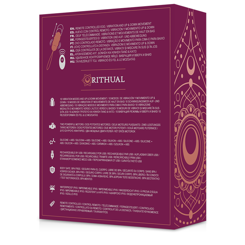Rithual - Reva Egg Télécommande Up&down + Vibration