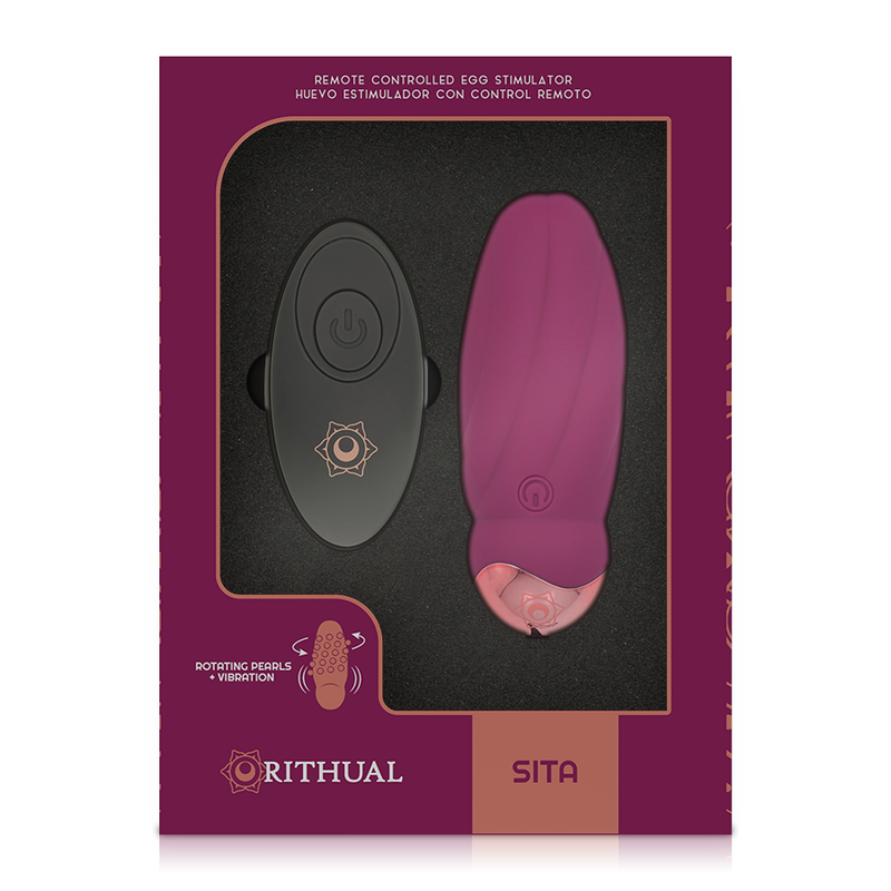 Rithual - Sita Egg Télécommande Rotation des Billes + Vibration