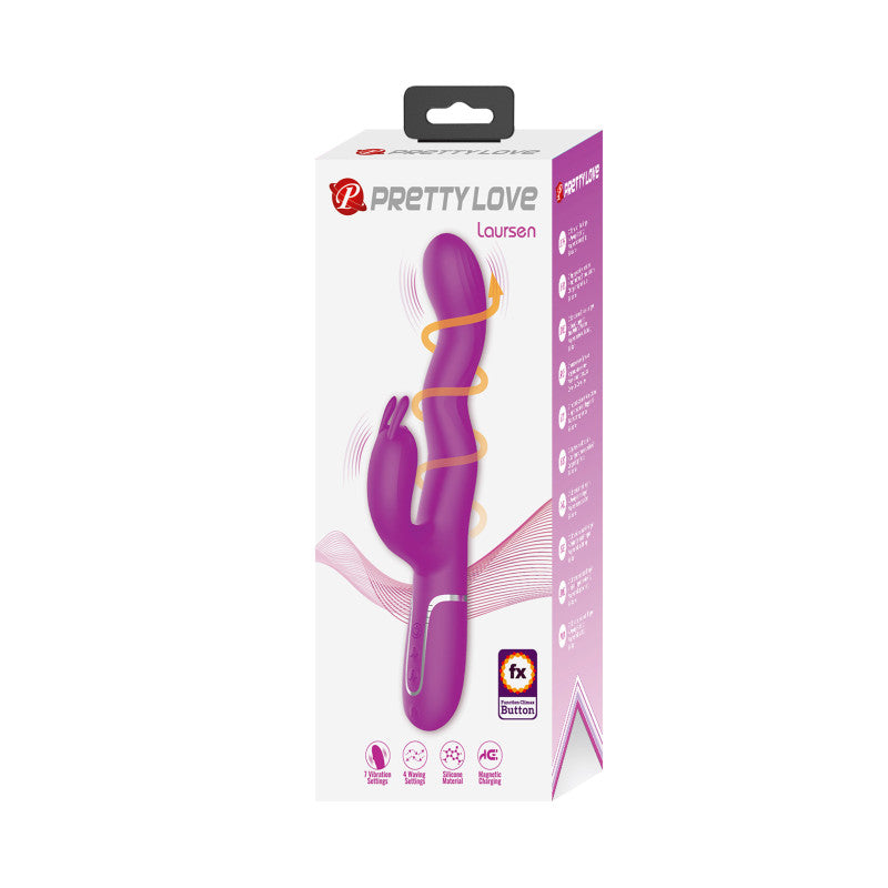 Laursen - Vibromasseur rabbit ondulant point G