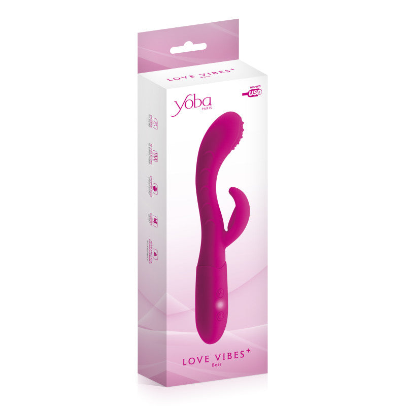 Love Vibes+ Bess, vibromasseur rabbit USB
