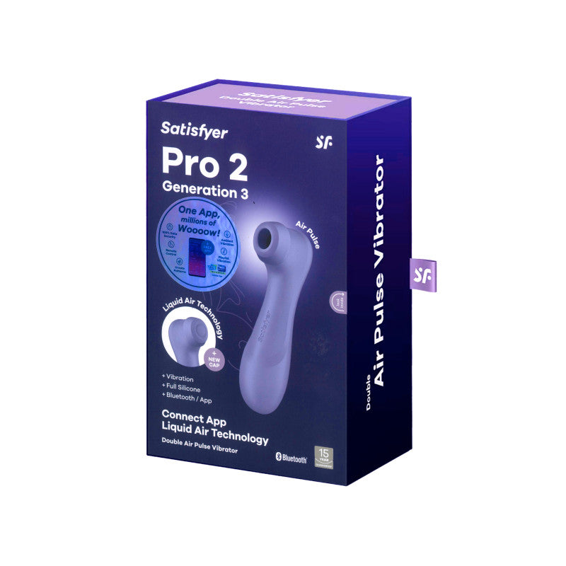 Pro 2 Generation 3 connecté, stimulateur clitoridien violet