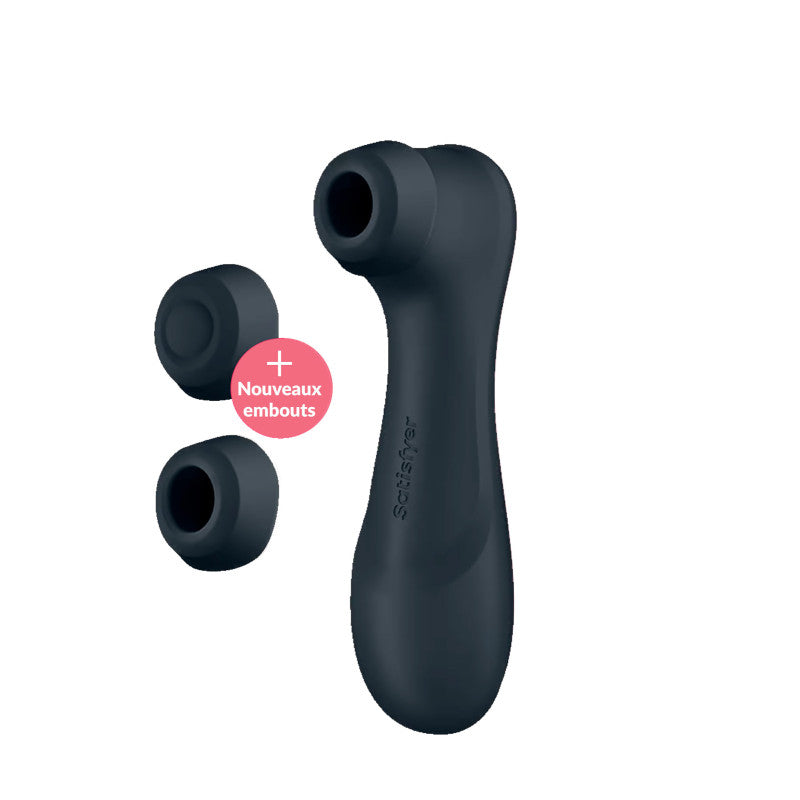 Pro 2 Generation 3, stimulateur clitoridien Air Pulse Vibrator noir