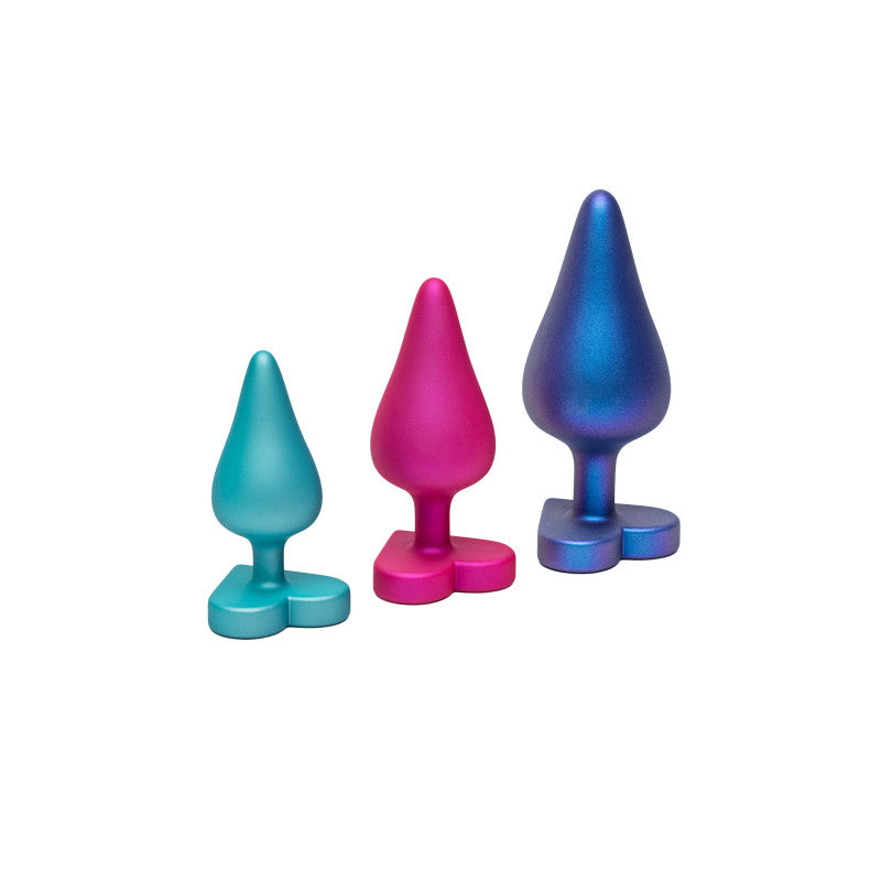 Romp Luster Kit plug anal 3 tailles
