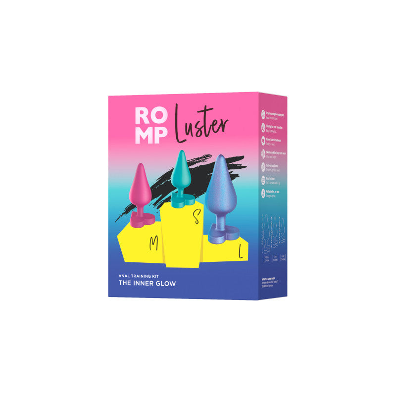 Romp Luster Kit plug anal 3 tailles