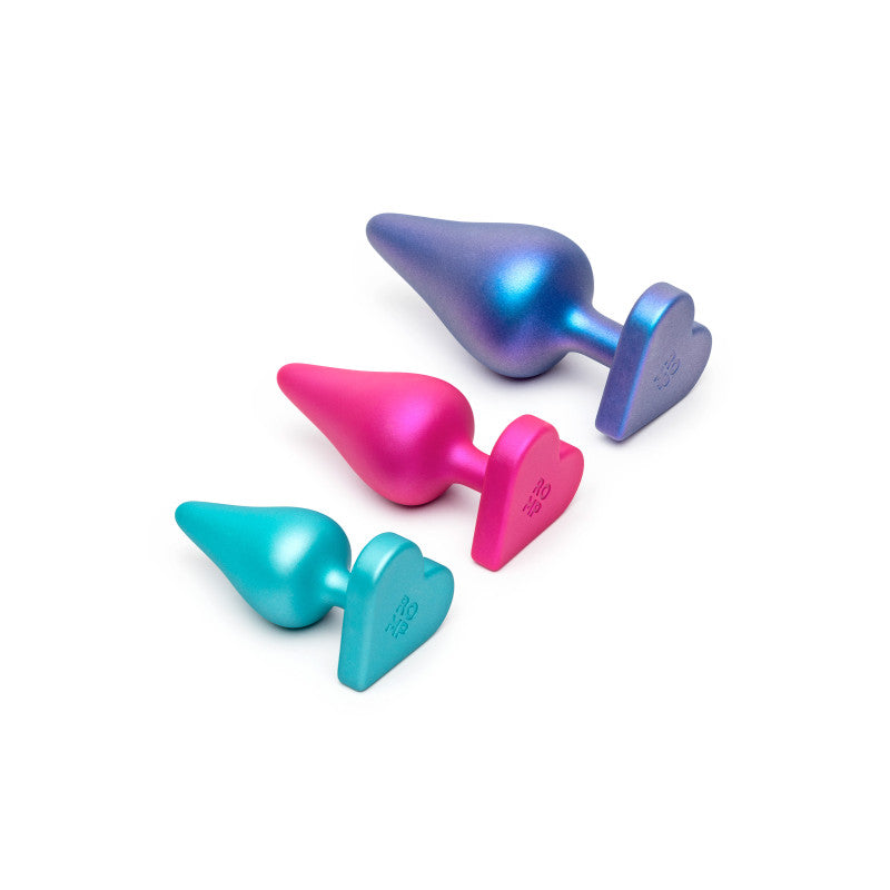 Romp Luster Kit plug anal 3 tailles