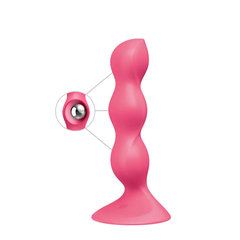 Satisfyer Triple Ball-R - Gode à boules lestées