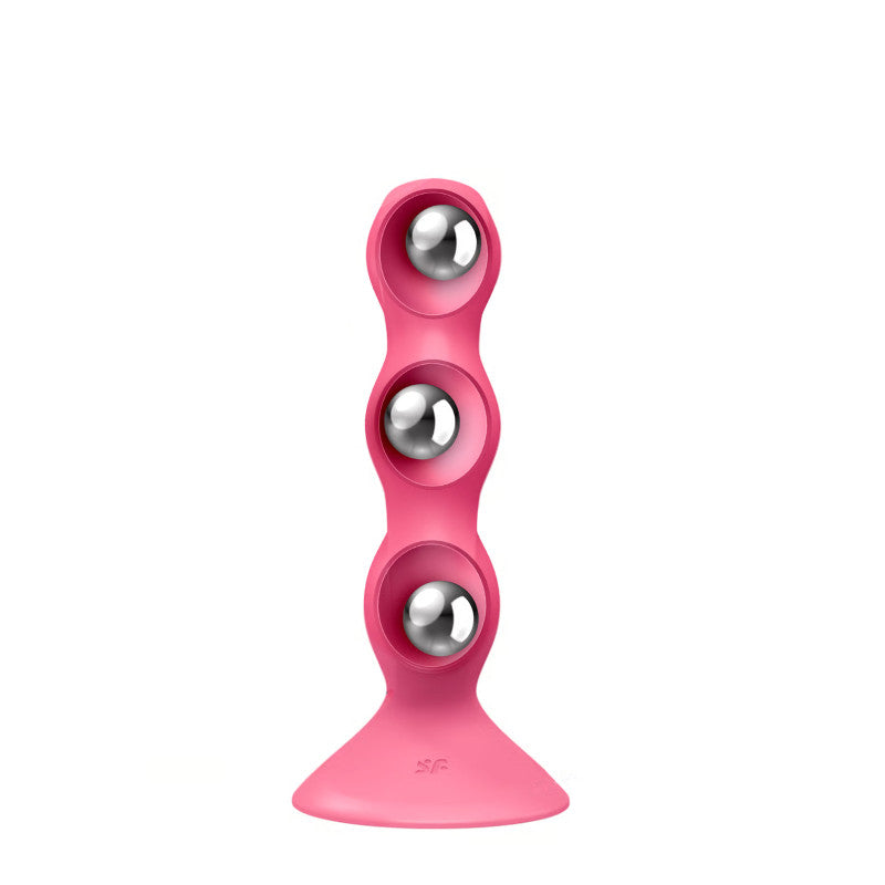 Satisfyer Triple Ball-R - Gode à boules lestées