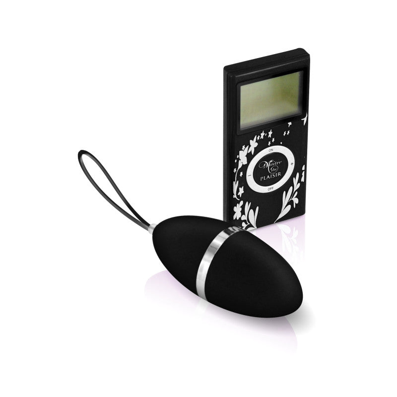 Secret Intime noir, œuf vibrant avec télécommande sans fil