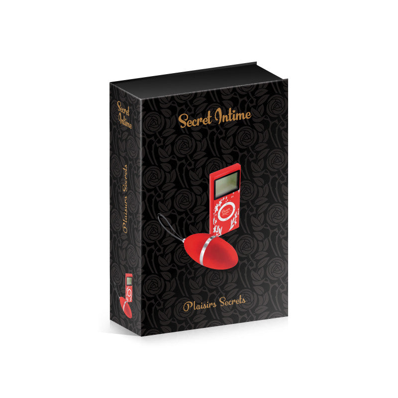 Secret Intime rouge, œuf vibrant avec télécommande sans fil