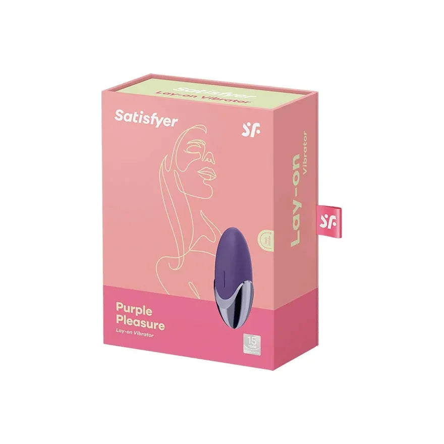 Stimulateur clitoridien USB violet élégant, confortable, idéal pour le plaisir intime et discret.
