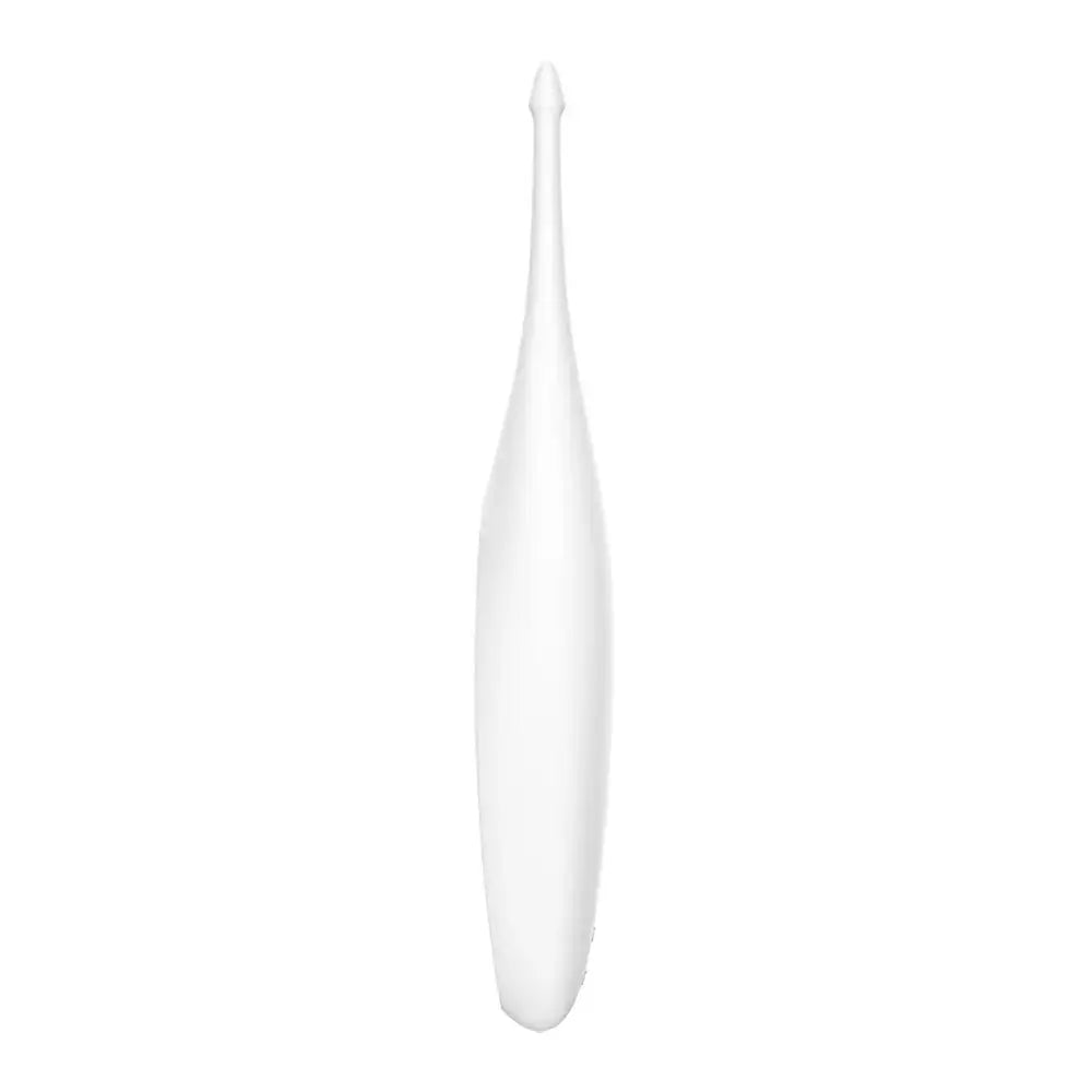 Stimulateur intime polyvalent USB blanc, design élégant pour plaisir ciblé.