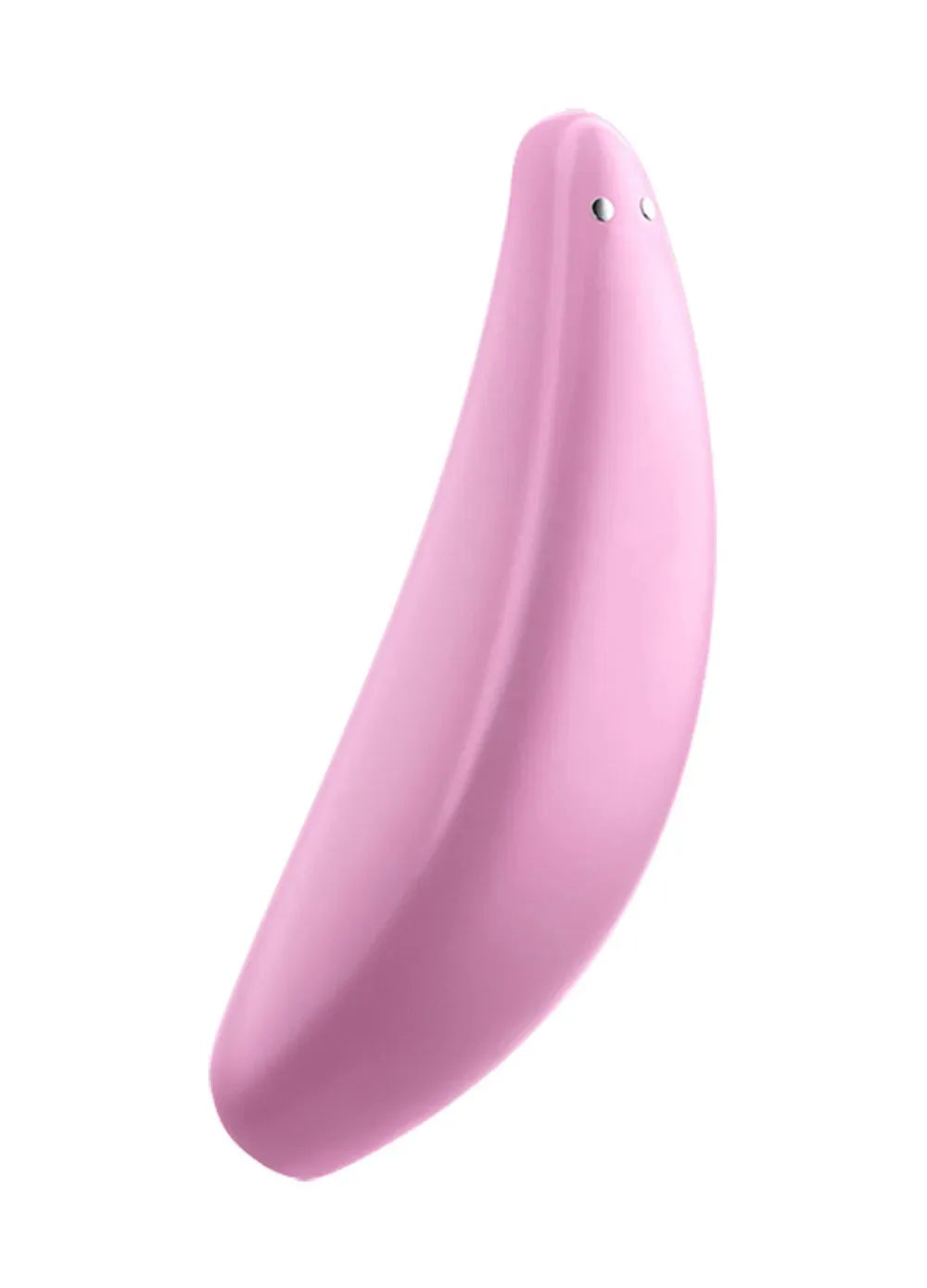Stimulateur connecté rose en silicone, design ergonomique pour plaisir intense.