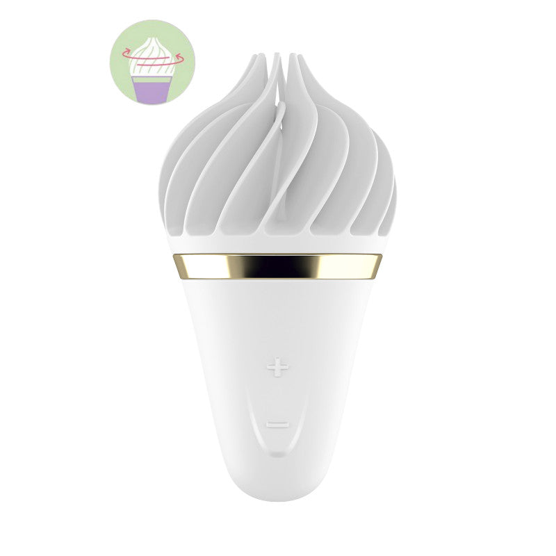 Sweet Treat, stimulateur clitoridien par rotation blanc