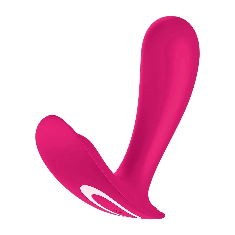 Vibromasseur connecté rose stimulateur clitoridien, silicone doux, waterproof.