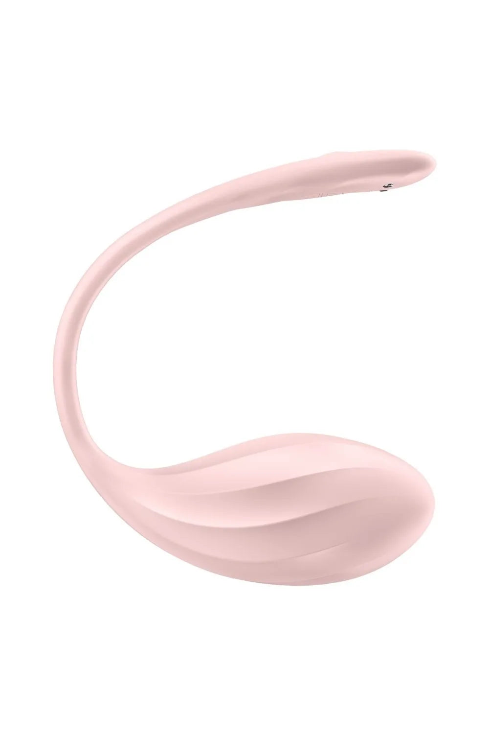 Vibromasseur rose ribbed avec télécommande, ergonomique et waterproof.
