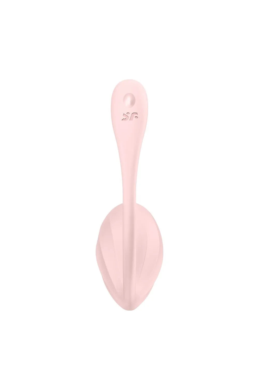 Vibromasseur rose en silicone, compact et ergonomique, avec télécommande pour des sensations intimes.
