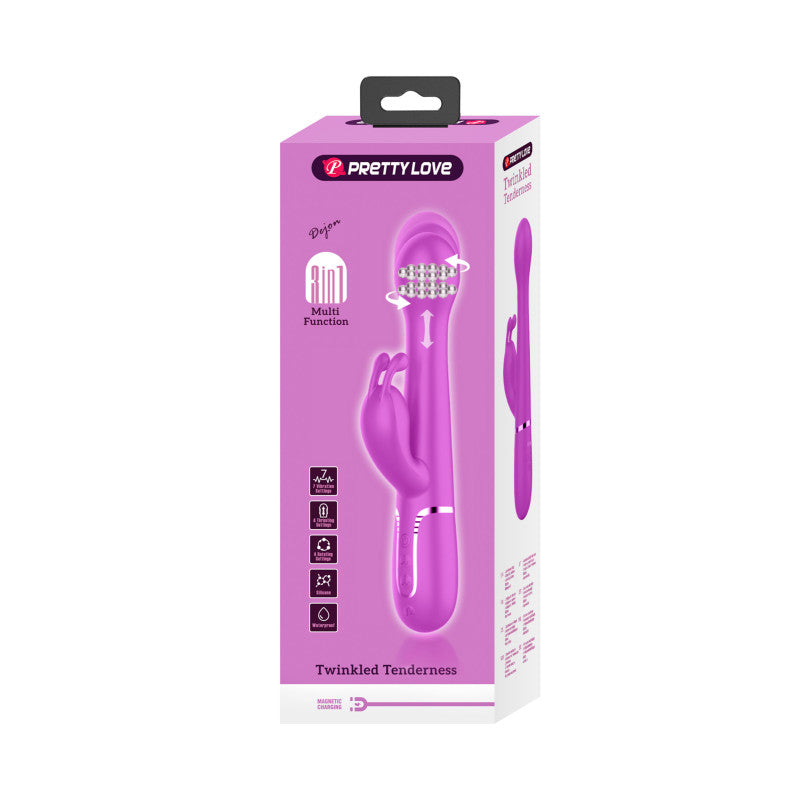 Vibromasseur Rabbit 4-en-1 avec va-et-vient Dejon