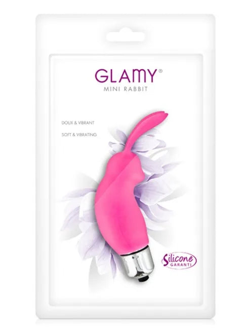 Grossiste Glamy Stimulateur de clitoris vibrant rose rabbit