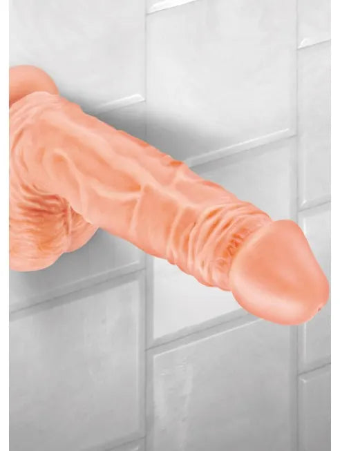 Grossiste Real Body Gode réaliste avec testicules et ventouse 18cm