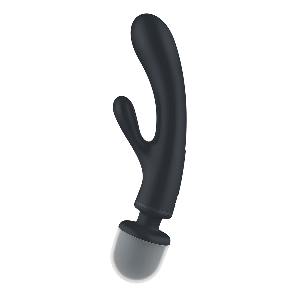 2 en 1 Vibromasseur rabbit et wand USB Triple Lover