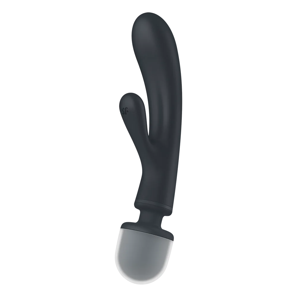 2 en 1 Vibromasseur rabbit et wand USB Triple Lover